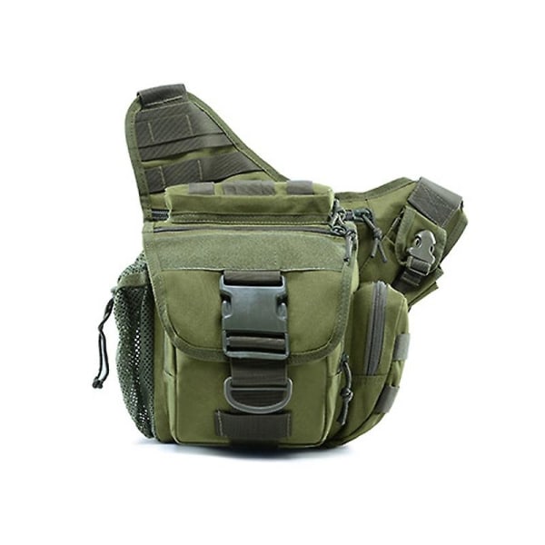 B03 One-Soulder Messenger Vattentät Oxford Cloth Camera Bag Army Green