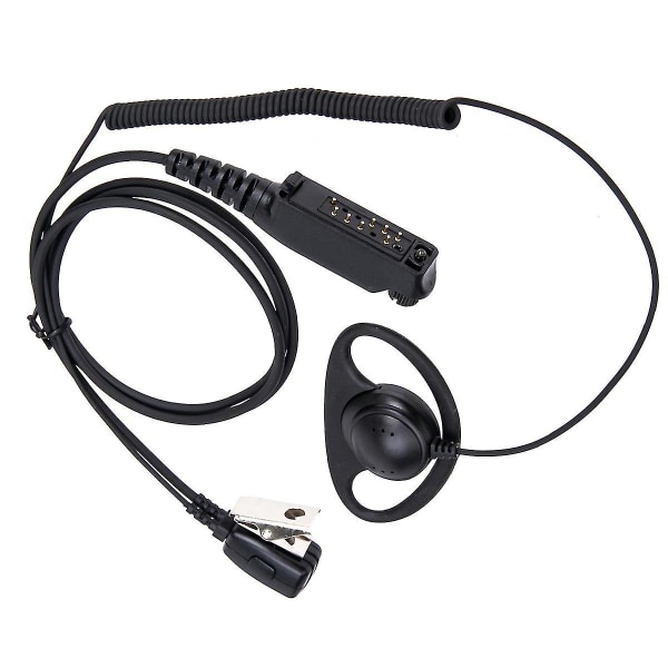 Ptt Hörsnäcka Headset Mic för Sepura Stp8000 Stp8030 Stp8035 Stp8038 Stp8040 Stp8080
