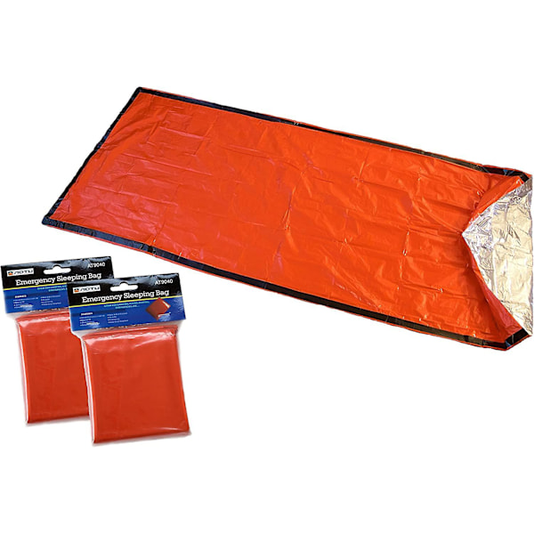 Emergency Sleeping Bag (2 Pack)