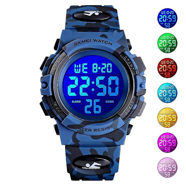 Blue led watch deals