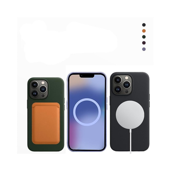 Flytande case för Iphone 13 Promax, Magsafe-kompatibelt case, [kameraskydd] [magnetiskt] [mikrofiberpad]