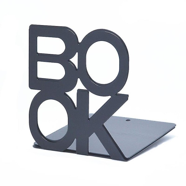 Book Ends - Decorative Metal Book Ends Supports For Bookrack Desk