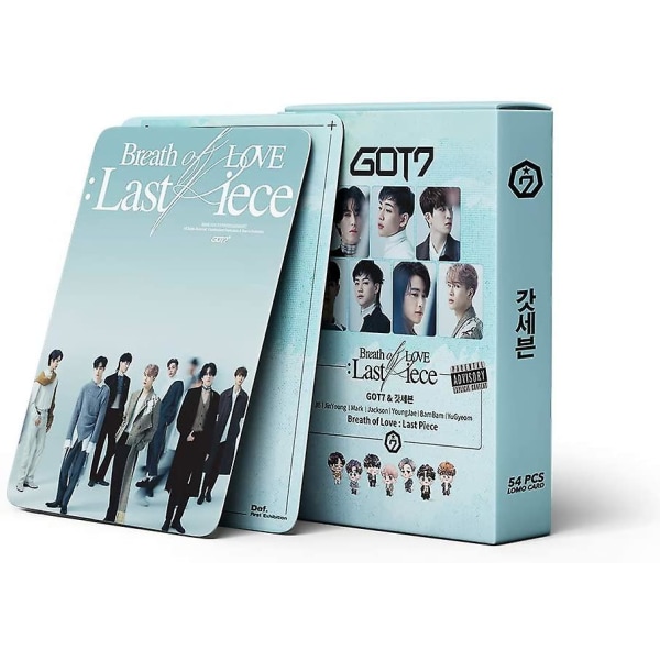 55 st Got7 Lomo-kort Breath of Love: Last Piece Posterkort Kpop Got7 Poster