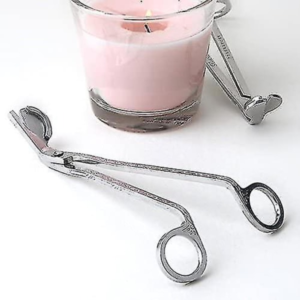 Candle Wick Cutter, laget av rustfritt stål, saks