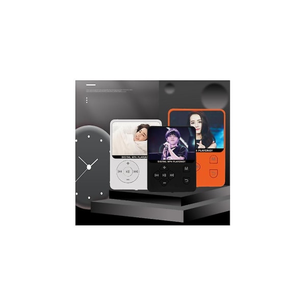 Bärbar musikspelare Walkman 3 Ebook Student Mp4-spelare Lila 16g