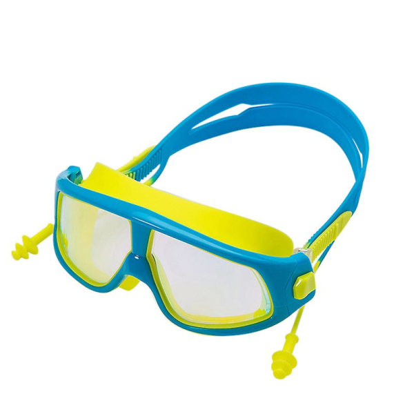 Lasten uimalasit huurtumista estävät UV-vedenpitävät uimalasit kesäksi uudet (järvensininen keltainen)