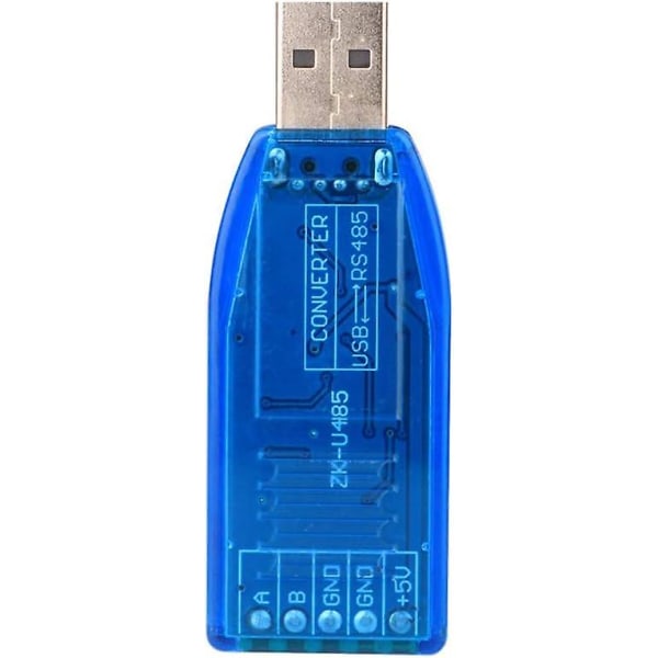 USB-konverter, industriell USB till RS485-konverter med CH340-chip kompatibel med Windows XP/Win7/Win8/Win10/Vista/Linux/Mac OS X