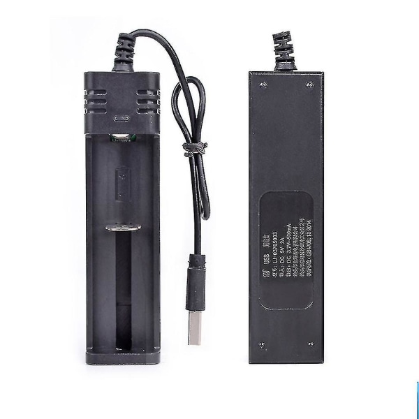 USB Li- Charr 3.7v för 18650 16340 14500 26650 batterier