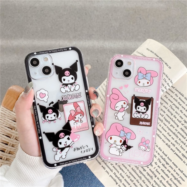 Kawaii iPhone 11 Cover 2-pak Sød Tegneserie Elskelig Lille Djævel Sjov Unik Telefon Cover Kvinder Piger Gaver Kone Gaver Cover11