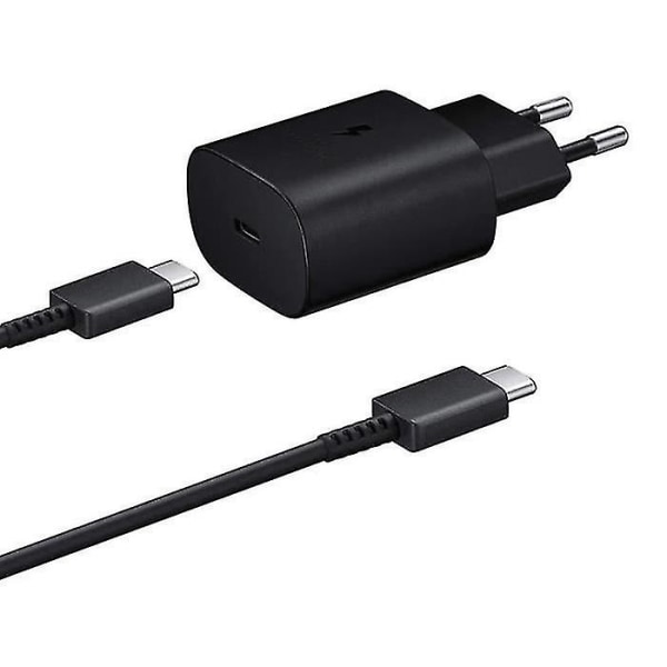 25W hurtiglader med USB-C Type C-ladekabel for Samsung Galaxy Note 9 6,4"-Samsung Galax