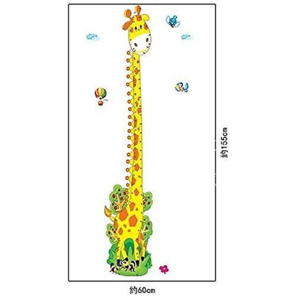 Korkeusmitta Kasvukartta Seinätarra Ihastuttava Giraffi Tarrat Irrotettava Sisustus Lapsille Lastenhuoneen Lastentarhan Koti Sisustus 23 Tuumaa X