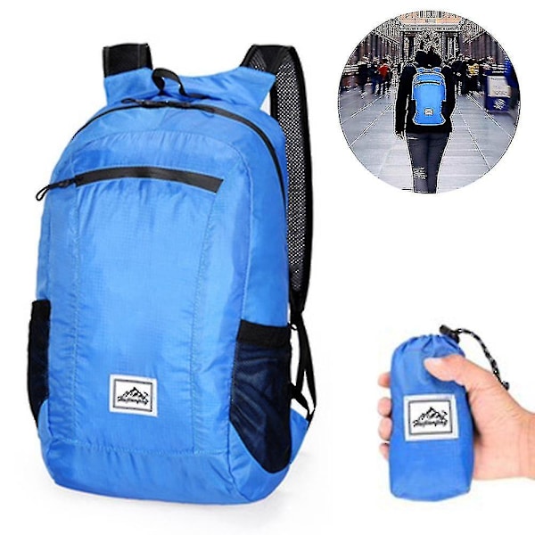 1pcs Tool Bag- Sky Blue - Hiking Backpack, Lightweight Water Resistant Backpack