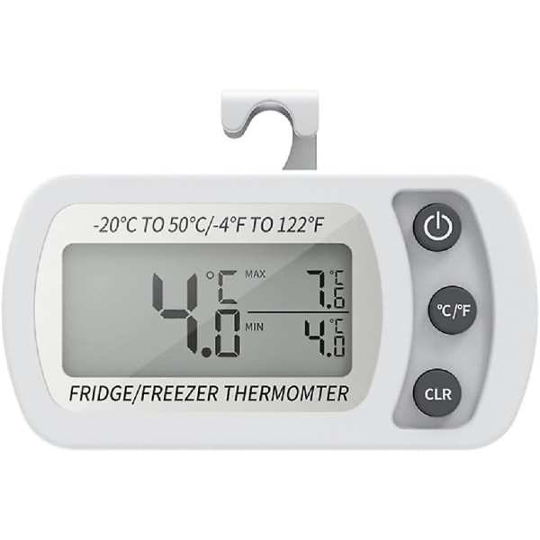 Väderprognosstation, Digital Hygrometer inomhus/utomhus Termometer Klocka Fuktighetsmätare