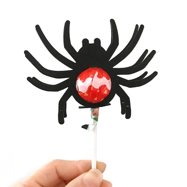 Halloween Spindel Lollipop Hållare Metallstansar Prägling Scrapbooking