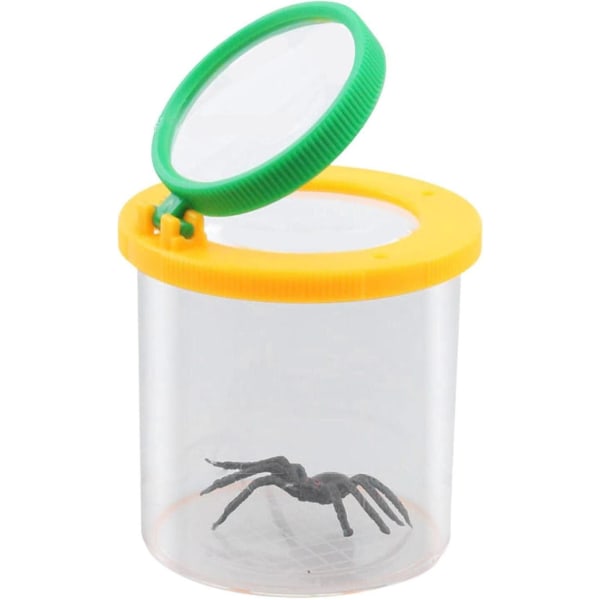 Bugs Catcher for barn med en edderkoppleke, bugs forstørrelsesglass Insekt forstørrelsesglass Backyard Explorer Collecting Science Kit