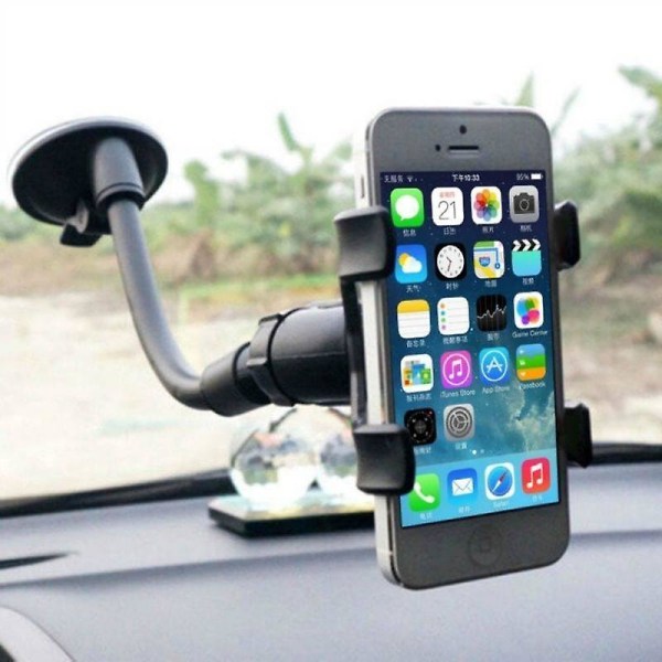 Universal Sugkopp Bil Vindrute Montering Telefonhållare Glas Sticky Bracket
