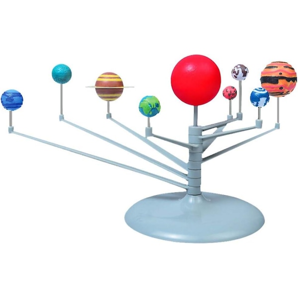 31 * 12 cm tähtitiede malli aurinkokunnan tee itse malli tähtitiede pallo tee itse kokoonpano Tieteen opettavainen lelu lapsille