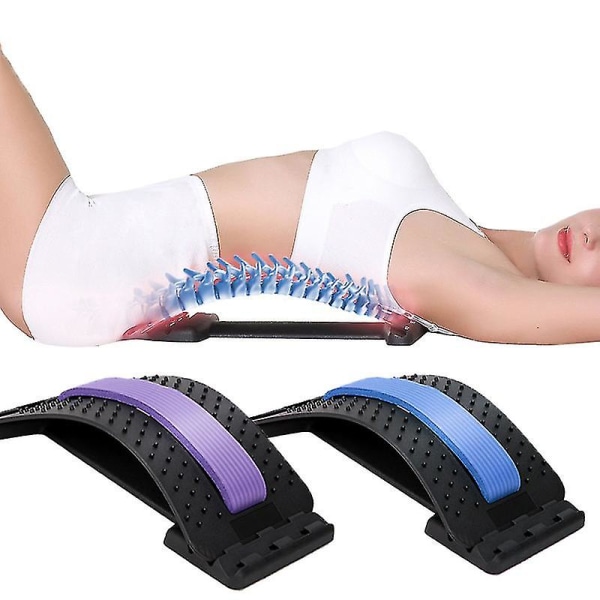 Ländryggsmassager Ryggstöd Ländryggstraktion Massager (grön)