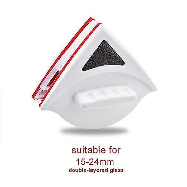 Dobbeltsidet magnetisk vindusvasker Ultra-sterk glassoverflate på begge sider Rengjøringsbørste viskerverktøy med ergonomisk håndtak designet