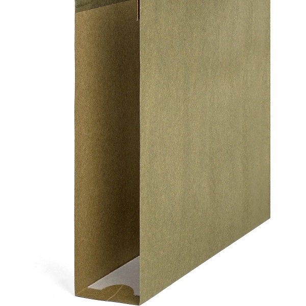 Extra Capacity Hanging File Folders, 25 Reinforced Hang Folders, Heavy Duty 2 Inch Expansion, Designed For Bulky Files And Charts, Letter Size, Standa