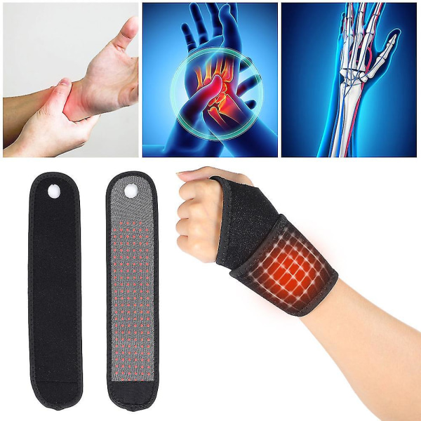 Uppvärmd Hand Handledsbygel Wrap Handledsvärmare Elektrisk Uppvärmd Wrap För smärtlindring