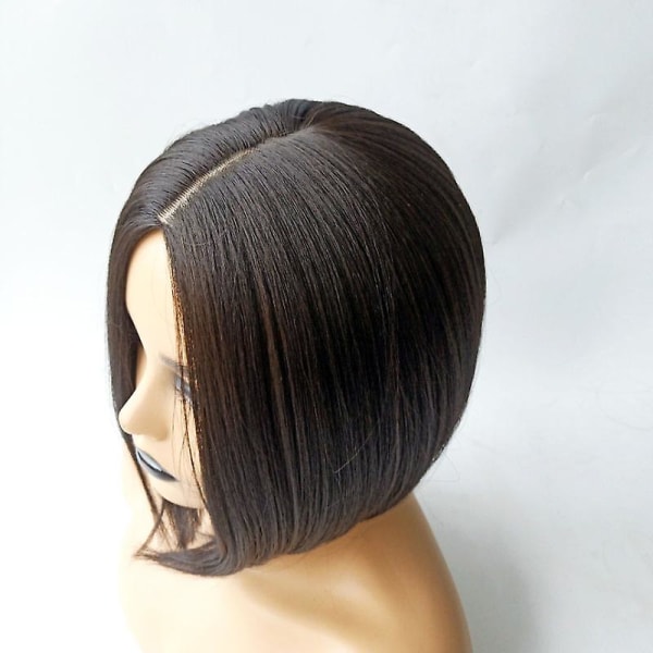 Kvinnors peruk Bobo frisyr (mörkbrun)