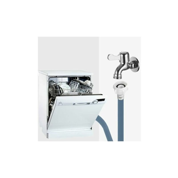 Tvättmaskinsförsörjning, förlängning av diskmaskinsslang, 3/4 tums  kilvattenintagsslang för diskmaskin, universal inloppsslang för  tvättmaskiner, diskmaskiner 2408 | Fyndiq
