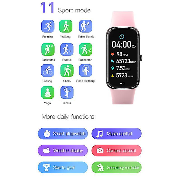 Smartwatch C11 Sports Watch pink