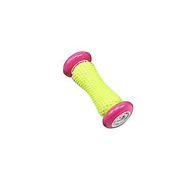 1 stk helkroppsmassasjeapparat Avslapning Yogasøyle Massasje Rullefot Fitness Pilates Foam Roller Block Gym Massasjeterapiøvelse (Rosa)