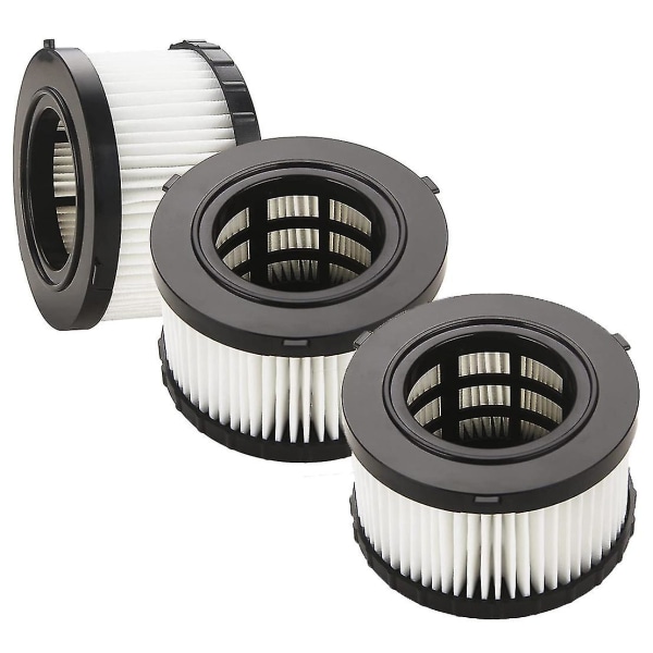 Hepa-filter kompatibelt for Dc5151h For Dc515, Dcv517 en halv gallon våt/tørr støvsugere（svart hvit）