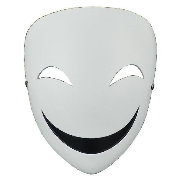 Mask Costume Prop Halloween Mask Valkoinen