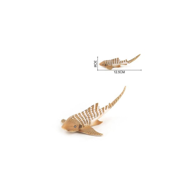 3st färgglad version av simuleringen Djur Marint liv Leksaksmodell Bläckfisk Eremitkrabba Sjöhäst Haj Modell A