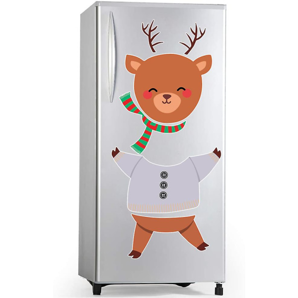 Kreativa tecknade magneter för barn Jul kylskåpsmagneter för heminredning8