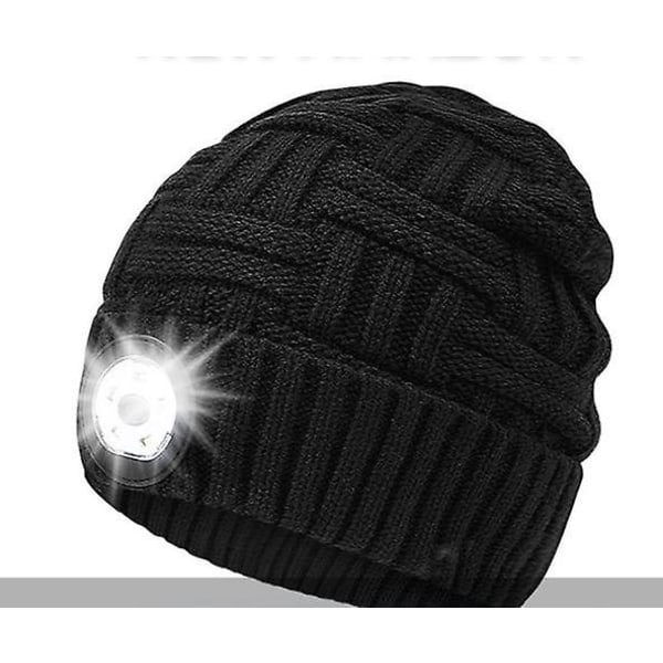 Led Beanie Hat With Light - Stocking Stuffers Gifts For Men Women Flashlight Beanie