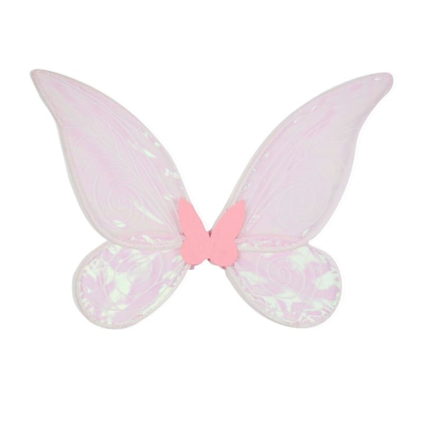 Sammenfoldelige Butterfly Fairy Wings til piger Halloween Cosplay kostume rekvisitter til Masquerade Carnival Party Pink (blå)