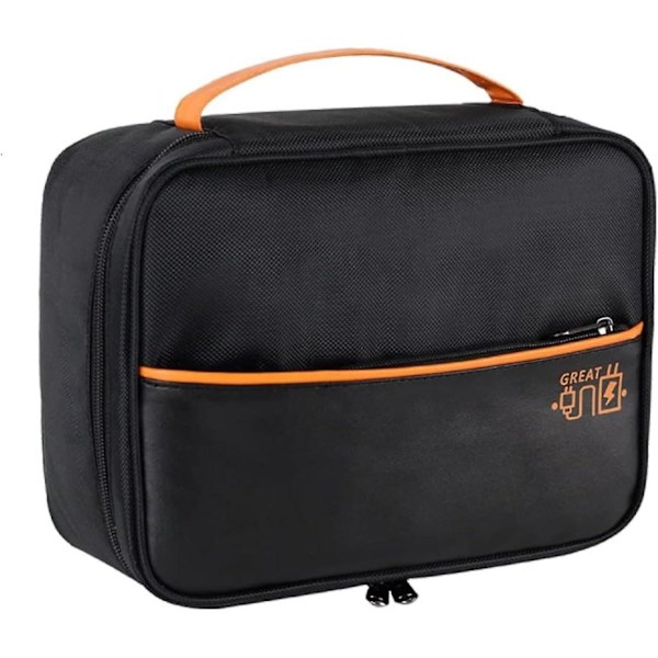 Multifunctional Electronic Bag, Waterproof Cable Storage Bag, Storage For Cables, Hard Drives, Joysticks, Electronic Travel Case Storage Bag