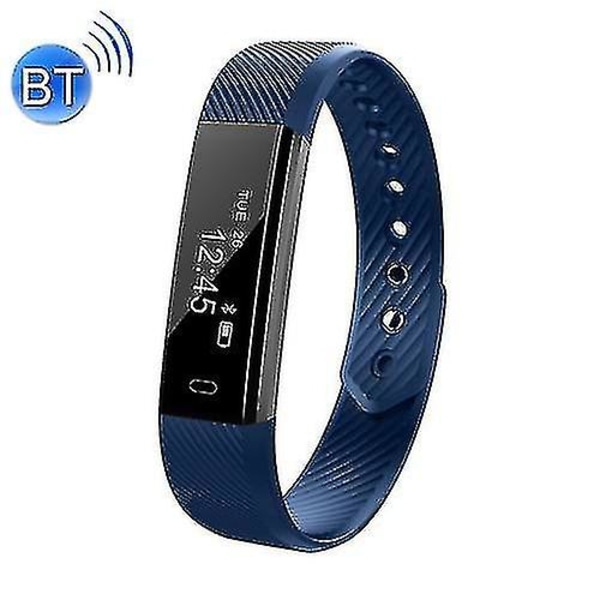 Id115 0.86 Inch Oled Display Bluetooth Smart Bracelet, Ip67 Waterproof, Support Pedometer / Calls Remind / Sleep Monitor / Sedentary Reminder / Anti-l