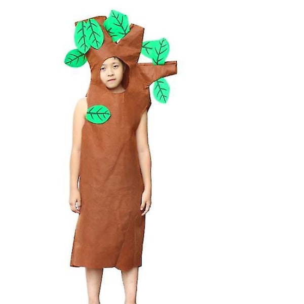 Karnevaali pääsiäispäivän pukupuu Cosplay aikuisten lasten mekko joulutarvikkeet Halloween-sisustus (160-170 cm aikuisille)
