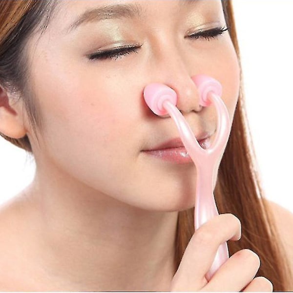 Tredimensionell Nose Slimming Roller Massager Handhållet massageverktyg Nose Up Shaping