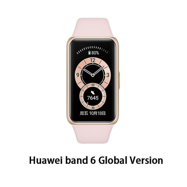 Huawei Talkband B7 Smart Wristband, 1.47 Blood Oxygen, Amoled Display, Heart Rate Tracking, Sleep Monitoring, Bluetooth 5.0, Band 6 band 6 pink