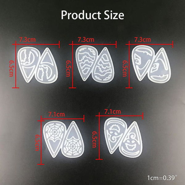 Halloween Örhängen Kombinationsörhängen Form Halloween Pumpkin Form Form Lämplig för kvinnor
