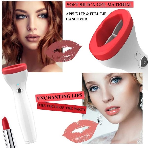 Lips Enhancer Lip Pump Plumper Electric Lips Enlarge Lip Pump Sexig Lip Enhancer Fuller Lips
