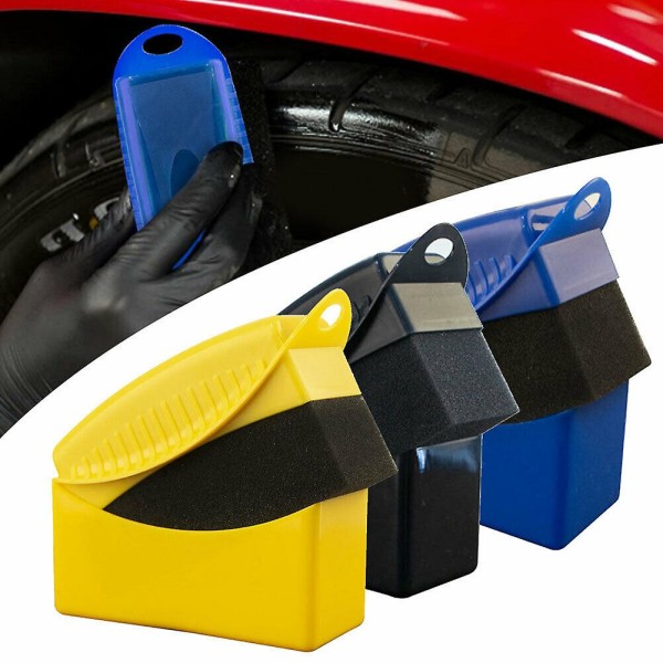 3 delar Däckförband Applicator Pad Applicering Sponge Tire Gel