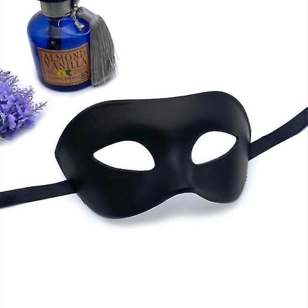 Maskerademaske for par venetiansk Halloween kostymefestdekor (sett med tre farger)