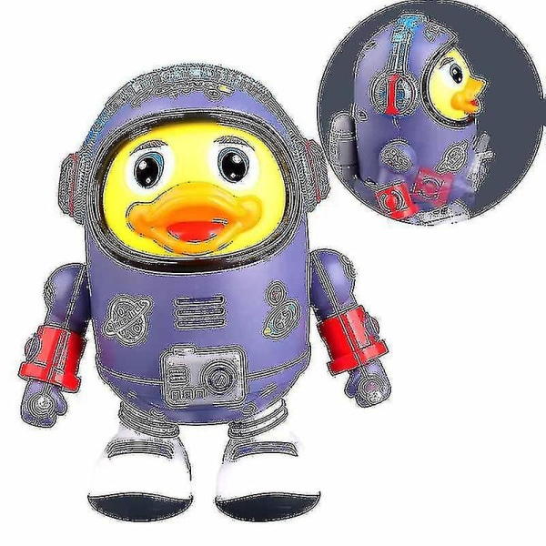 Space Duck Toy Dancing Duck Toy Elektrisk Musik Duck Music 1 Stykke Gul