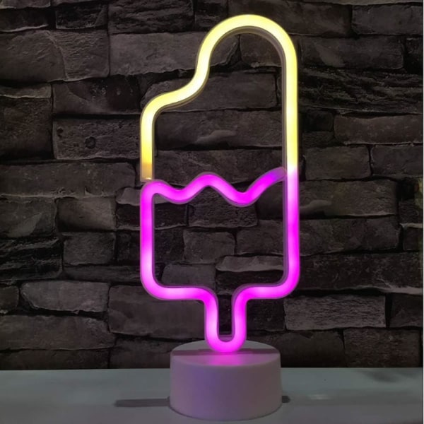 2024, Led Neon Light Sign Veggdekor Nattlys Usb/batteridrevet Neon Til Jul Bursdagsgave