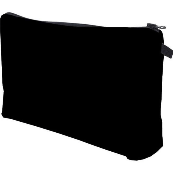 Liten sminkväska för väska Resesminkpåse Mini kosmetisk väska för kvinnor tjejer (svart)