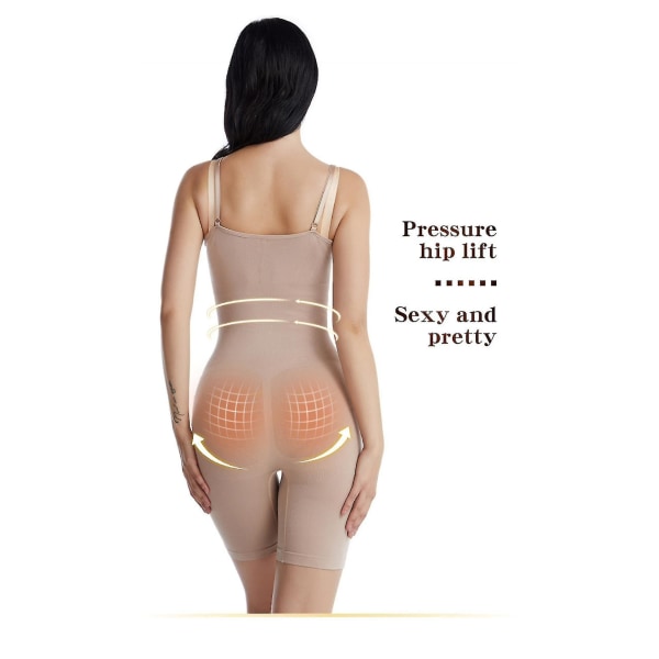 Shapewear For Women Tummy Control Full Bust Body Shaper Briefs Bodysuit  Butt Lifter Thigh Slimmer,size Xl 5262