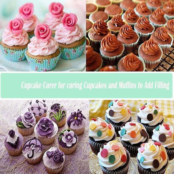 Fylld Cupcake-kärnare Plunger Cutter