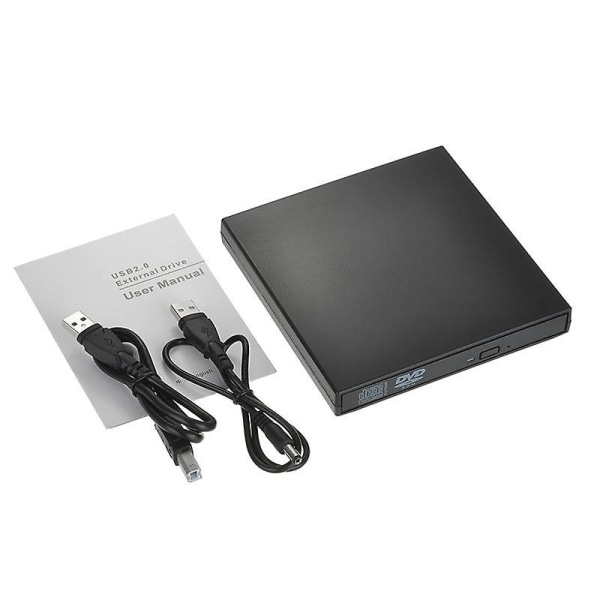 Extern CD/DVD-enhet med USB 2.0